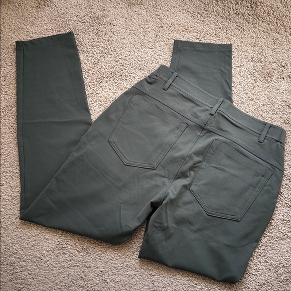 Public Rec Gamechanger 5 Pocket Olive Green Chino Work Pants - Picture 2 of 7